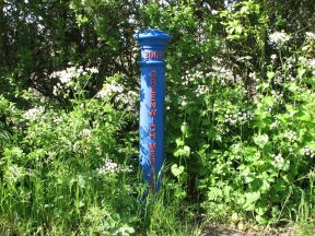 Greenwich Meridian Marker; England; Cambridgeshire; Little & Great Eversden